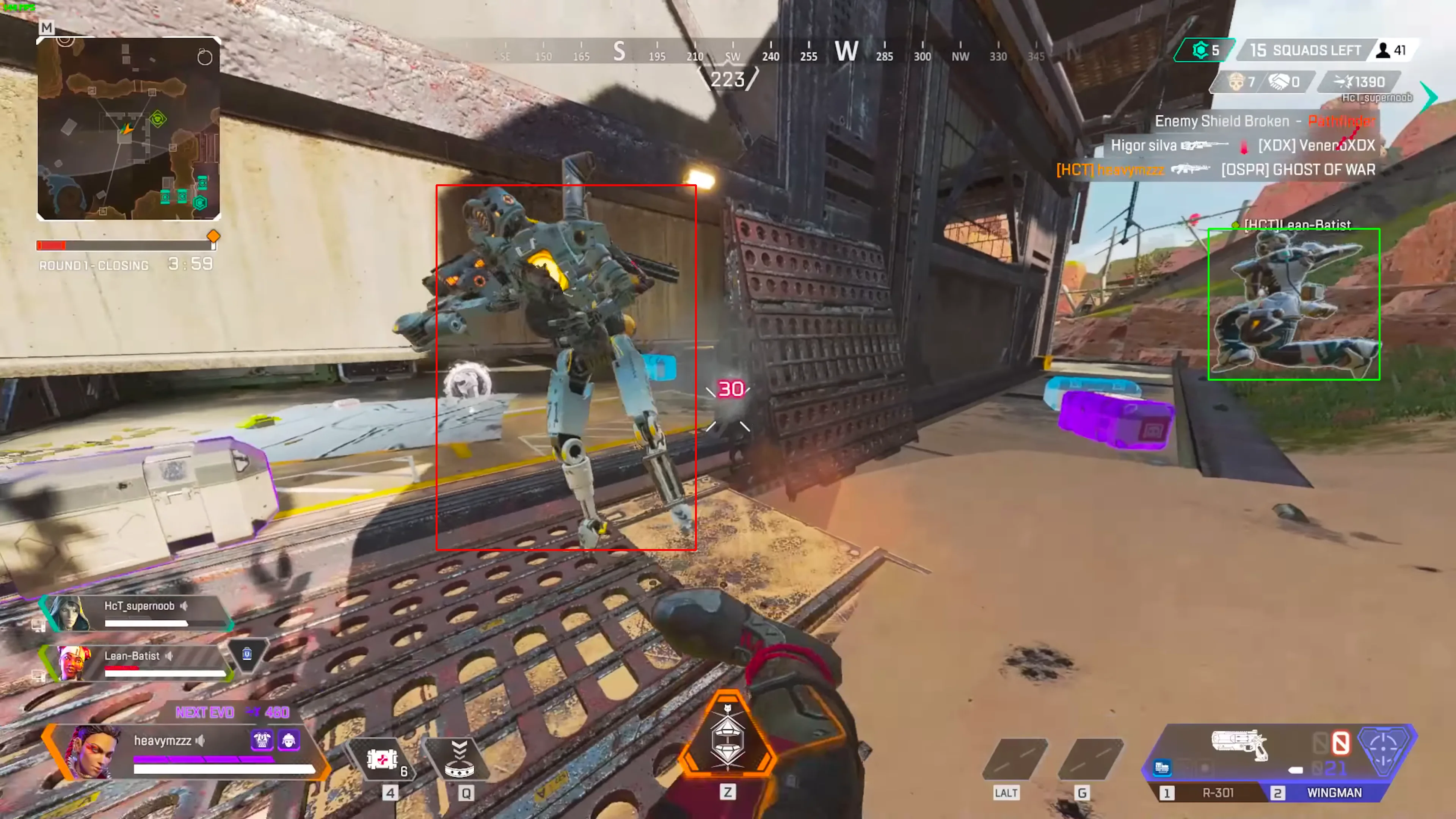 Houyi Project Technical Report - How to Win an Intelligent War in Apex Legends